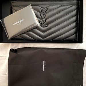 Ysl authentic pouch